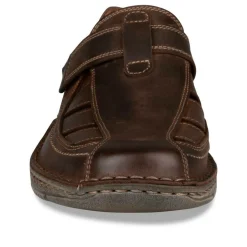 Sandales MARRON Homme CUIR Scratch