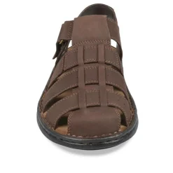 Sandales MARRON Homme CUIR Scratch