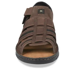 Sandales MARRON Homme CUIR