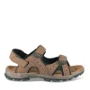 Sandales MARRON Homme Motif Uni Scratch