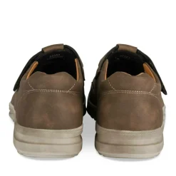 Sandales MARRON Homme Motif Uni Scratch