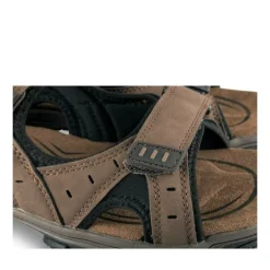 Sandales MARRON Homme Motif Uni Scratch