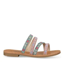 Sandales METALLISE Fille A Enfiler