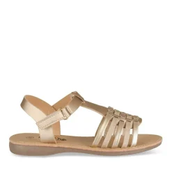 Sandales METALLISE Fille Motif Iridescent Scratch