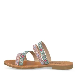 Sandales METALLISE Fille A Enfiler