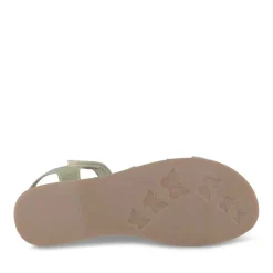 Sandales METALLISE Fille CUIR Motif Iridescent Scratch