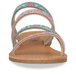 Sandales METALLISE Fille A Enfiler