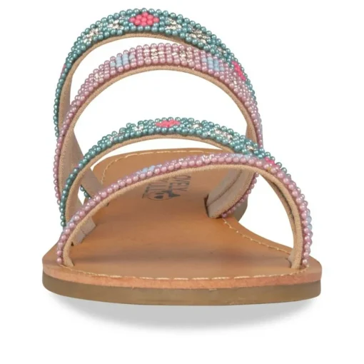 Sandales METALLISE Fille A Enfiler
