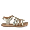 Sandales MULTICOLOR Fille CUIR Motif Iridescent Boucle