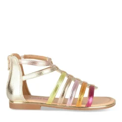 Sandales MULTICOLOR Fille Motif Multicolore Fermeture éclair