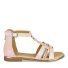 Sandales MULTICOLOR Fille Motif Paillettes Fermeture éclair