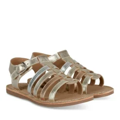 Sandales MULTICOLOR Fille CUIR Motif Iridescent Boucle