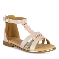Sandales MULTICOLOR Fille Motif Paillettes Fermeture éclair