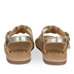 Sandales MULTICOLOR Fille CUIR Motif Animal Boucle