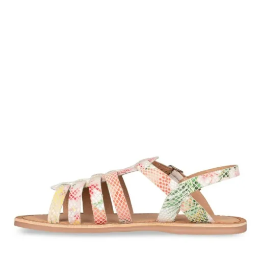 Sandales MULTICOLOR Fille CUIR Boucle