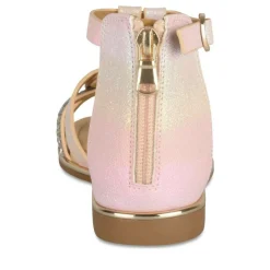 Sandales MULTICOLOR Fille Motif Paillettes Fermeture éclair