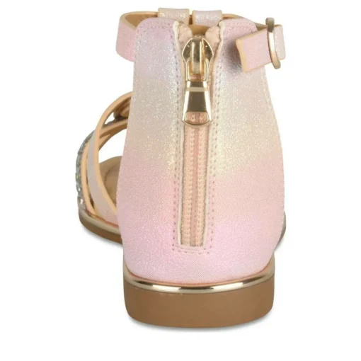 Sandales MULTICOLOR Fille Motif Paillettes Fermeture éclair