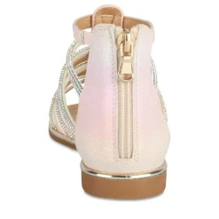 Sandales MULTICOLOR Fille Motif Multicolore Fermeture éclair