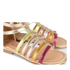 Sandales MULTICOLOR Fille Motif Multicolore Fermeture éclair