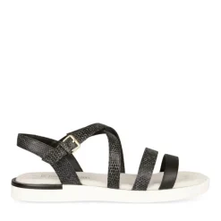 Sandales NOIR Femme Boucle