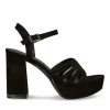 Sandales NOIR Femme Boucle