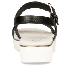 Sandales NOIR Femme Boucle