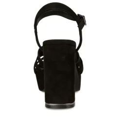 Sandales NOIR Femme Boucle