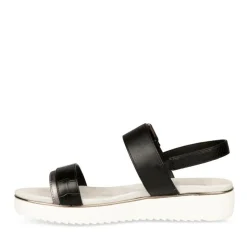 Sandales NOIR Femme Boucle