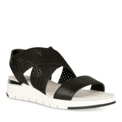 Sandales NOIR Femme Elastique