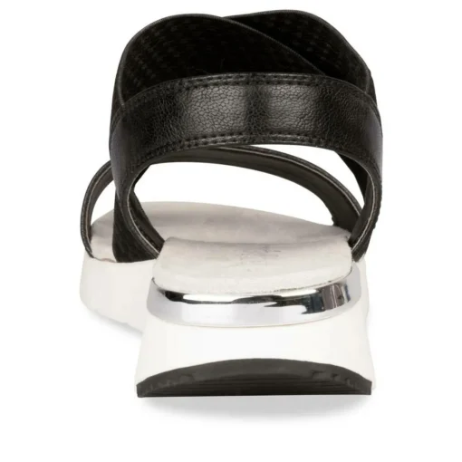 Sandales NOIR Femme Elastique