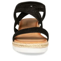 Sandales NOIR Femme Elastique