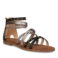 Sandales NOIR Femme Fermeture éclair