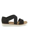 Sandales NOIR Femme Motif Clouté Elastique