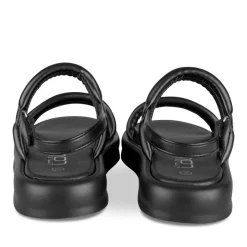 Sandales NOIR Fille Motif Uni Scratch