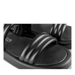 Sandales NOIR Fille Motif Uni Scratch