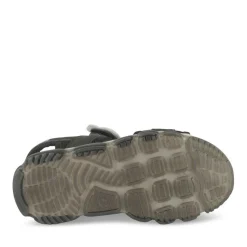 Sandales NOIR Fille Motif Coeurs Scratch