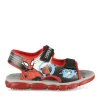 Sandales NOIR Garçon Motif Multicolore Scratch
