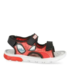 Sandales NOIR Garçon Motif Multicolore A Enfiler