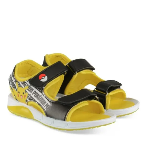 Sandales NOIR Garçon Motif Animal Scratch