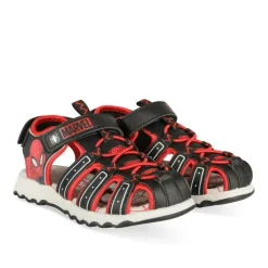 Sandales NOIR Garçon Motif Multicolore Scratch
