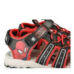 Sandales NOIR Garçon Motif Multicolore Scratch