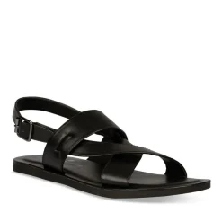 Sandales NOIR Homme Boucle