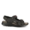 Sandales NOIR Homme CUIR Motif Uni Scratch