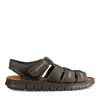 Sandales NOIR Homme CUIR Scratch