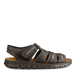 Sandales NOIR Homme CUIR Scratch