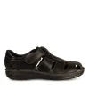 Sandales NOIR Homme CUIR Motif Uni Scratch