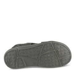 Sandales NOIR Homme CUIR Motif Uni Scratch