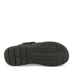 Sandales NOIR Homme CUIR Motif Uni Scratch