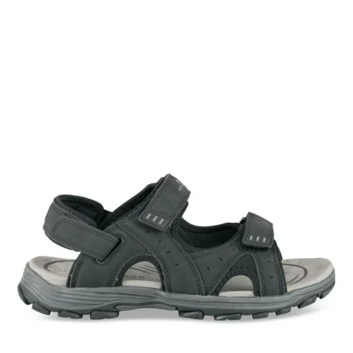 Sandales NOIR Homme Motif Uni Scratch