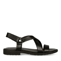 Sandales NOIR Homme Motif Uni Boucle